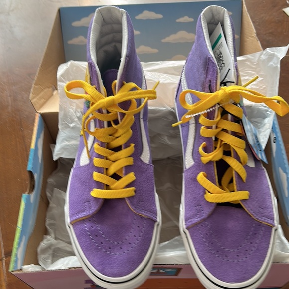 Limited Edition The Simpsons ™️ x Vans Lisa Simpson Sneakers | New In Box - Picture 15 of 16